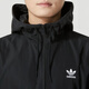 Adidas jacket men's hooded spring outdoor sportswear casual loose big logo clover windproof jacket IR9852 M
