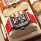 Bonest gatti allemand montre masculin entièrement automatique étanche lumineuse mécanique monteur de baril