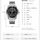Time American Navigation Series Watch Luminous Pointer imperméable Style Business Style Classic Men's Sports Imperproof Quartz Watch 9276 Gold Shell Silver Enfant Steel Belt 48 mm