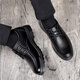 Chaussures en cuir Portulese pour hommes Business à lacets polyvalents chaussures décontractées formelles