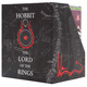 The Hobbit The Lord of the Rings The Lord of the Rings English Original The Hobbit The Lord of the Rings JRR Tolkien 80th Anniversary Gift Box Set 4 volumes of Tolkien novels sold together The Hobbit The Lord of the Rings The Lord of the Rings
