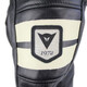 Dainese/Dennis Lola 5 Damen-Klassiker Retro Casual Lederjacke, Motorrad-Frauen-Reitkleidung, Motorrad-Lederjacke 724/Black-Moonlight White (Lola D1) 36