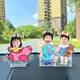 2024 Dragon Year Ornements automobiles ornements de voitures solaires Little Man Shaking Head Diy Creative Photo Personnalisation Cellule solaire double utilisation Squaking Head Single 691 Modèles