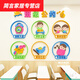 默然诺尔幼儿园托管班教室装饰布置小学班级公约文化墙3立体墙贴 C1396C款 超小