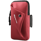 Bohuiyou is suitable for Huawei mobile phones, running mobile phone bags, unisex fitness equipment arm bags, sports non-shaking summer waterproof and breathable wrist arm bags, burgundy