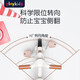 PLAYKIDS tricycle balanced sliding footsteps children's baby 1-6 years old multifunction folding Children's Day gifts can be folded S02-Hug the bear