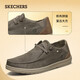 
Skechers men's shoes summer one-foot canvas shoes business commuting casual soft sole shoes 66387