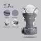Umarmung Bären Babygurt Taillenhocker Multifunktionsbaby-Holding-Artefakt Kinderbabyriemen falten sitzende Bank atmungsaktiven Babygurt Ax15 Dream Grey (atmungsaktives Modell)