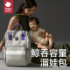 babycare妈咪包多功能母婴妈妈外出轻便手提双肩遛娃包 赛里曼风景绿大号
