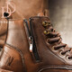 Botas Ddeiet Martin New Light Luxury High Top Outumn and Winter New British Middle Top Motorcycle Work Work Shoes Landy Shoes Men's Shoes Dark Brown 41 Sports Sports Tamaño