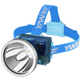 Yani (Yani) Starke leichte Scheinwerferlampe laden super hellhellem Kopf montiertes LED gelbe helle Hernien Lithiumbatterie Outdoor Lighting Miner Lampe Super lange Akkulaufzeit 736s Technologie Blau-gelbes Licht + USB-Stecker