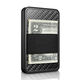 Zhexiang Creative Carbone Fiber Portefeuille NFC Brusque NFC Ultra-Thin Little's Mini Credit Card Card Card Card Card Card Card Business Antift The Antift Anti-Magnétique Style Black Shift Carbon Carte en fibre de carbone Shif
