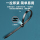 Shanze (SAMZHE) cable ties Multifunctional tie ties ties computer installation Gardening Desktop cable ties ties professional self-locking black nylon cable ties Black [2.5mm*100] About 100 HZD-1 2
