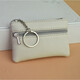 Queenjoy Neue Solid Color Frauen Mini Coin Wallet Weichgesicht modische süße kleine Kartenbeutel einfache modische kleine frische Schlüsselbeutel Rumba Rot