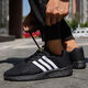 Nanyuqiu (nanyuqiu) primavera nuevos zapatos para hombres zapatos modernos zapatos de malla transpirable zapatos deportivos negros de gran tamaño zapatos de malla de malla 9888 rojo negro 46
