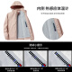 Zitronen plus Samt Windbreaker unter Bananenmantel Männern und Frauen koreanischer Stil winddicht und warmes Einschichtweichschalenjacke Work Style Literary Top 9930S-2 geräucherte Lila-Frauen [Camouflage] xl