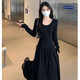 Miao Yijia Französisches Kleid für Frauenrock für Frühling und Herbst 2025 Neues pures Sommerkleid für kleine Person mit High-End
