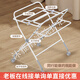 BEBEBUS Baby Diaper Table Home Portable Nursing Table Newborn Baby Diaper Changing Table Massage Foldable Crib Lift Adjustment Bracket + Cloth Cover + Storage Basket + Clothes Drying Others