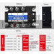 
Three-phase solid-state relay 40A JGX-3 032 3840Z JGX-3 D4840 SSR-3100A 1 JGX-3 D4840 40A DC-controlled AC