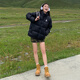 Veste de chameau Volcano Down 2.0 Wang Junkai Same style [King Kaijia] Veste épaissie et chaude épaissie des hommes en hiver