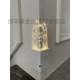 Jingga induction light bulb lights up when someone comes and goes out when someone leaves, acrylic charging castle atmosphere night light corridor aisle anti-collision wall without magnetic suction/1200 mA base model/with acrylic c