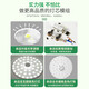 Eye protection ceiling lamp LED wick circular magnetic lamp plate energy-saving lighting lamp full spectrum Ra9740 watt white light-foot tile high brightness