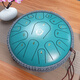 Assas ethereal drum 15-tone small 13-inch adult children beginner steel tongue drum birthday gift bear style - spotted green