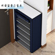 Chuangjingyi chooses simple shoe cabinets for door shoe racks indoors with good-looking dustproof storage for rental houses space-saving fabrics Five-layer silver-gray-zipper style