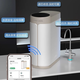 Purificador de agua de ángel Hogar Direct Bowning V6 Máquina potable 1.46L/min Experiencia 600 g Caudal de flujo Experiencia Purificador de agua Selección no llenadora [Dos piezas de cocina] Purificador de agua + delantero
