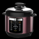 Midea electric pressure cooker 5L large capacity household multi-function rice cooker black crystal non-stick double-collect inner pot one-click juice collection appointment time smart electric pressure cooker [Black crystal inner pot] one-click juice collection YL50M1-702 5L
