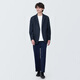 Veste portable masculin de la veste pour hommes de veste de veste pour hommes de printemps pour hommes small costume ad0vaa4s bleu foncé xl (180/104a)