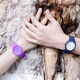 Fila Watch Quartz Movimiento Strap Silicone Dial White Dial White Men y mujeres Candy Candy Asequable Sports Waterproof 46Fll38-671-003