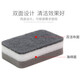 Mengting dishwashing sponge, magic sandpaper block, pot bottom brush, rust and oil removal scouring pad, dishwashing sponge - 10 pieces
