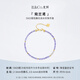 IL&CO Youke Wanlan Yuan S925 Silver Tanzanite Pearl Bracelet Necklace New Chinese Style Jewelry Set for Mom S925 Silver Tanzanite Bracelet