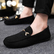 
Dadongwei DADONGWEI brand Doudou shoes men's 2025 new breathable cloth shoes one-foot lazy shoes Korean version suede soft sole driving shoes D753 khaki upgraded version 40