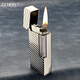 Zorro Black Resin Slip Slip Kérosène Lighter Retro Creative 728 Machine étroite Cadeau personnalisé pour le petit ami anniversaire, version auto-usure d'or à rayures oblique