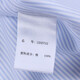 MAILYARD/MelYar long-sleeved shirt pure cotton business slim-fit men's blue and white striped non-iron shirt 722 blue and white stripes S/39S