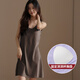 
Modal suspender nightgown for women summer pajamas with chest pad integrated medium-length vest skirt sleeveless cool and thin home clothing DMB11975 L 100-120Jin [Jin equals 0.5 kg]