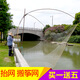 Net fishing net, automatic fishing net, fishing net, pull net, lift net, pull net, lift net, small moving net, large fishing net, upgraded nylon line, half-finger mesh, 3x3 meters