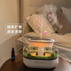 South Sandwich Aromatherapy Machine Automatic Scent Sprayer White Noise Humidifier Desktop Micro Landscape Home Bedroom Silent Colorful Ambient Light Large Fog White Noise Aromatherapy Humidifier Simulated Raindrops + Micro Landscape Silent + Z5 Bottle Essence