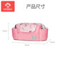 Vir0nicr Stroller Hanging Bag Bag Bolser Bolsero colgante Multifuncional Gran capacidad Gran capacidad Baby Storking Bag Geometry Pink Geometer