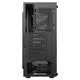 EVESKY Titan PRO computer game case (panoramic luxury side see-through/support ATX motherboard/wide-body gaming computer case/support long graphics card/support backline) Titan PRO-Black