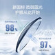 Chasm Myopia Lunettes Men's Ultra-Light Anti-Blue Radiation Lunes Cadre pour femmes Business Casual Half-Frame Retro Retro Full Frame Lunes Cadre 826 Black Wanxin 1,60 Lument léger anti-bleu (0-600 degrés)