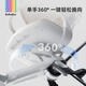 bebebus baby walking artifact is lightweight, foldable, two-way, sitable and lying, high landscape stroller stroller