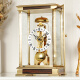 Relojes Hermle Sala de estar de reloj de estilo europeo adornos mecánicos de madera maciza reloj Mt202-000791