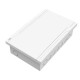 ABB distribution box household strong current wiring box Yuzhi series plastic cover 123238 circuit strong current box concealed white 12 circuits