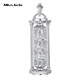 Miss JuJu domineering dragon column pt950 platinum pendant men's platinum pendant cylindrical prayer wheel can rotate large tag small version weighs about 27.81g + comes with lanyard,