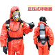RHZKF6.8l/30 positive pressure air respirator self-priming portable firefighting 3C carbon fiber mask 6L cylinder escape smoke mask 6L cylinder respirator (test report with box)