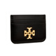 Tangli Baiqi Eleanor double TLogo cowhide card holder, same style for men and women, couple model, black black 86346 001