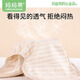 妈妈果（org.mama）婴儿尿布裤防漏透气可洗尿布兜宝宝隔尿裤新生儿尿片固定裤 2条装 【小象+条纹】 L码(15-24斤)